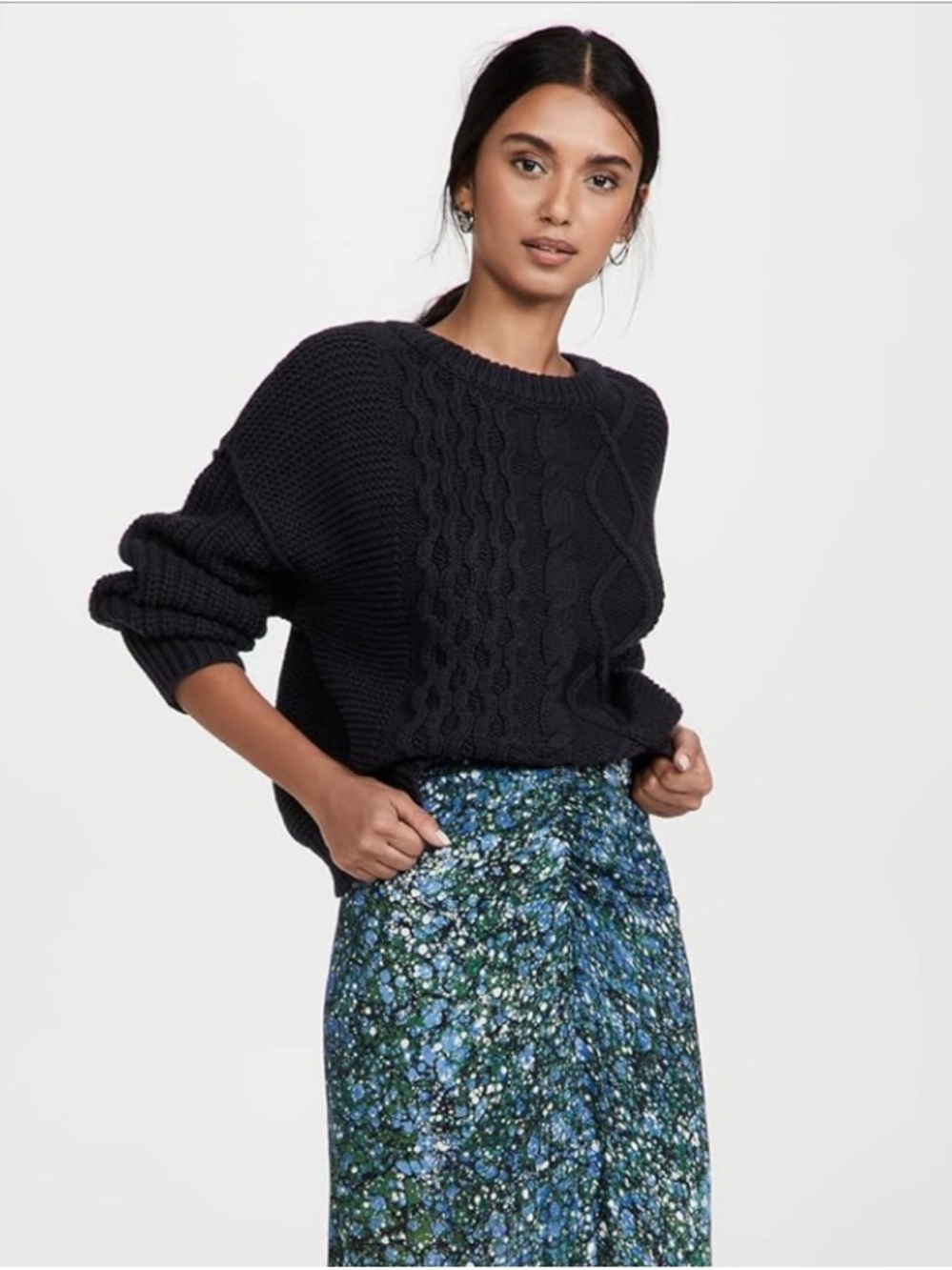 Free People Dream Cable Crew